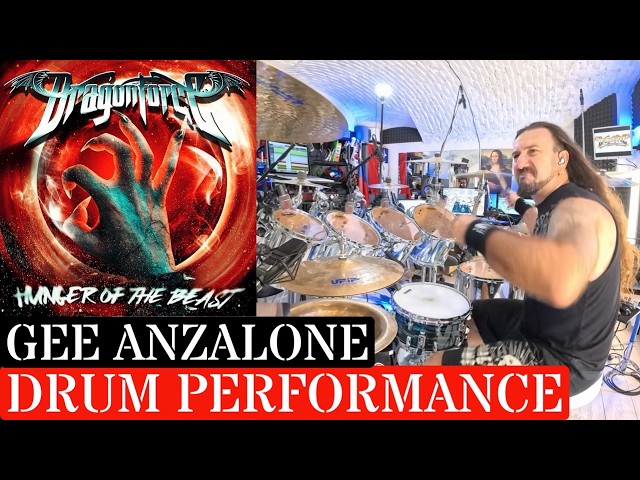 Hunger Of The Beast - DRAGONFORCE - Drum Performance by Gee Anzalone
