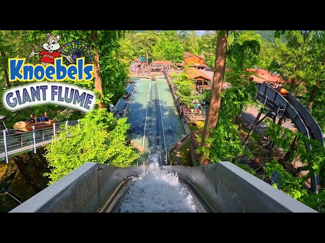 Giant Flume 4K Front Seat POV - Knoebels