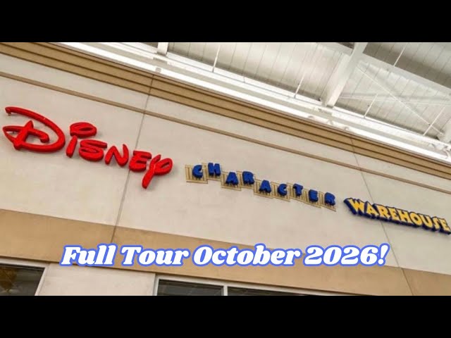 Disney’s Character Warehouse International Drive NEW MERCH DROP | Walt Disney World October 1st 2026