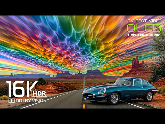 Breathtaking Nature Scenery | 16K ULTRA HD 120fps Dolby Vision (8K/4K Video TV)