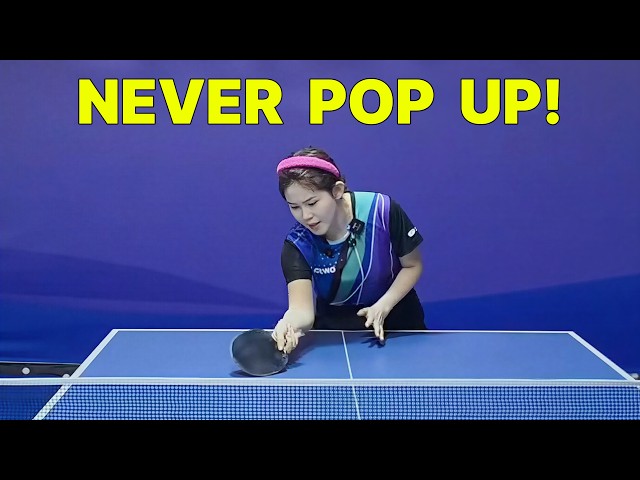 STOP Using Your Wrist! The Real Secret to a Heavy Table Tennis Push
