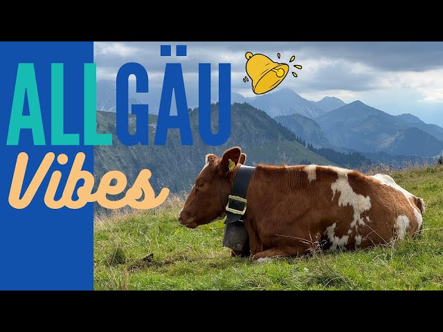Silent Hike in the Bavarian Alps | Relaxing Piano & Soothing Cow Bells in the Allgäu