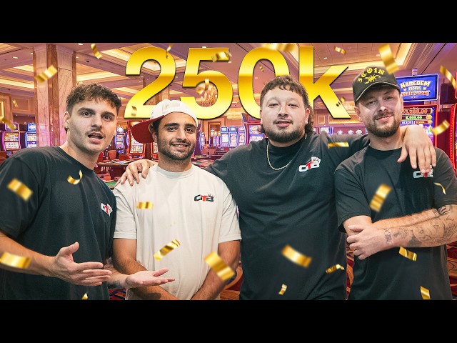 INSANE High Limit Gambling To Celebrate 250k Subs!!!