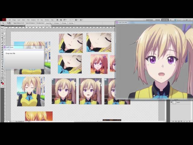 How to make Live2D model from JPG images (for non-artist) (beginners tutorial)