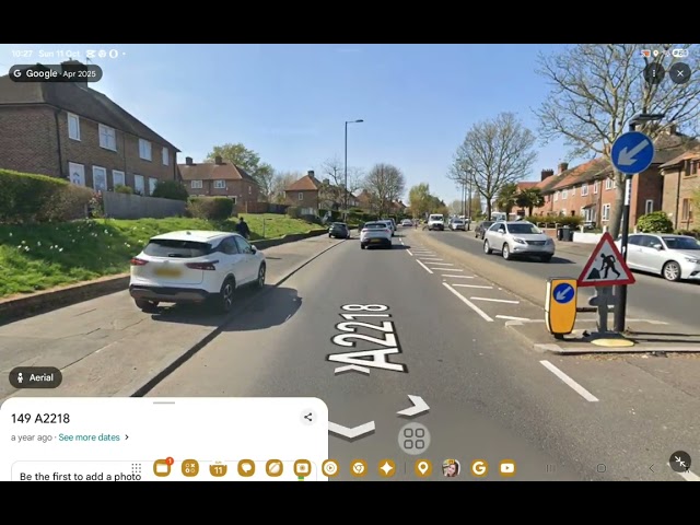 Google Maps Streetview: 8 Claybridge Road to Greenvale School