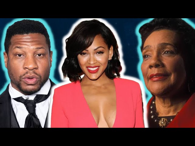 Jonathan Majors gets backlash for comparing his NEW girlfriend Meagan Good to Coretta Scott King
