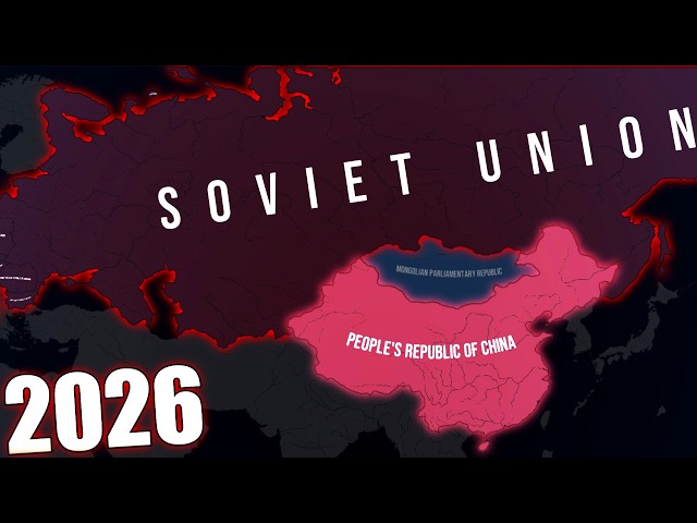 Warsaw Pact Vs China - Hoi4 Timelapse 2026