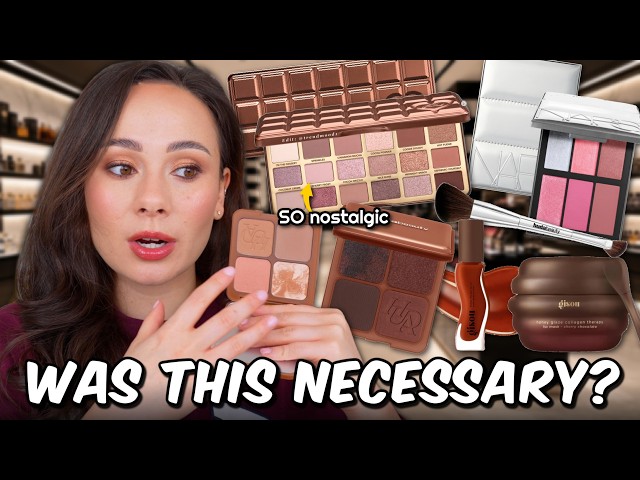 NEW VIRAL MAKEUP AT SEPHORA!! overhyped?! Huda Beauty Bronzer Palettes & Too Faced Chocolate Nudes