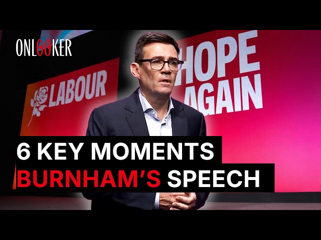 6 Biggest Moments From Andy Burnham’s Major Labour Conference Speech
