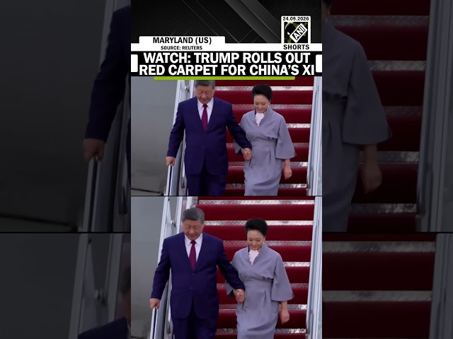 MUST WATCH: US President Trump rolls out red-carpet for Chinese President Xi Jinping