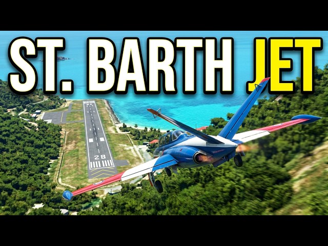 Can a Jet Land at the World's Craziest Runway? (TFFJ Gustaf III)  MSDS2020