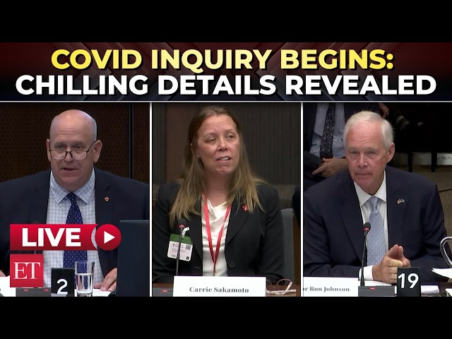 LIVE | 'COVID vaccine is not even true mRNA': Canada's Allison Inquiry reveals shocking details