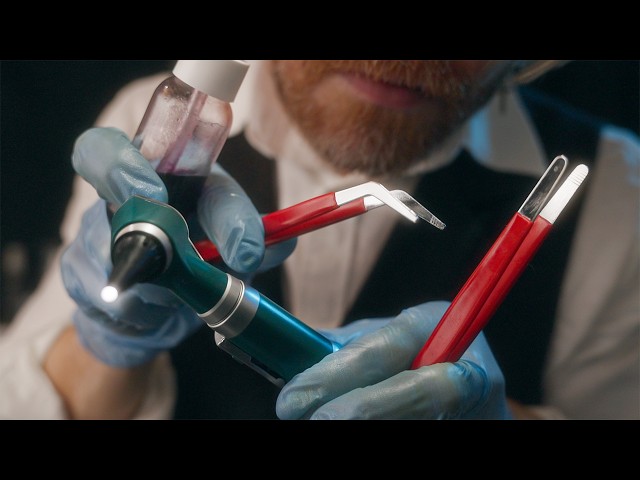 Ear Cleaning ASMR That Becomes Increasingly More Unintelligible