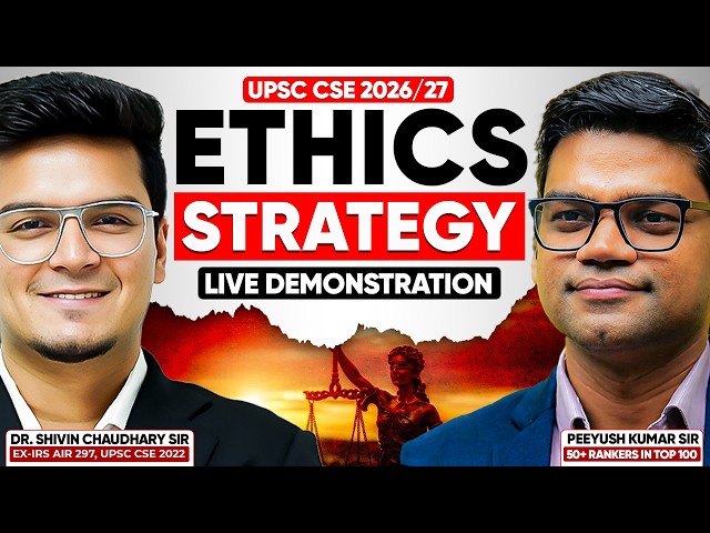 Ethics Strategy with Peeyush Kumar Sir | How to Write Different in GS-4 Paper | Live Demonstration