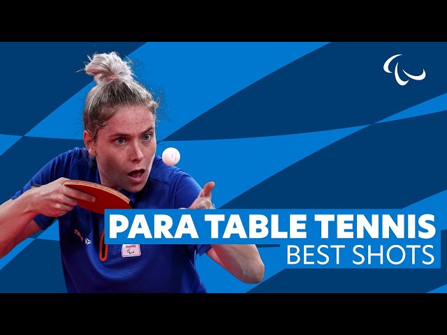 🏓 World Table Tennis Day: Best Shots Compilation | Paralympic Games