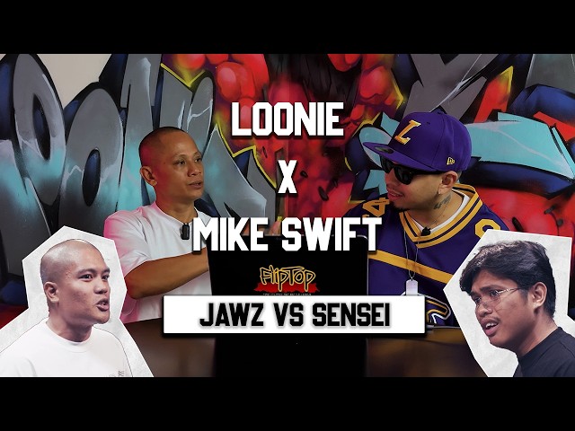 LOONIE × MIKE SWIFT | BREAK IT DOWN: Rap Battle Review E404 | JAWZ VS SENSEI