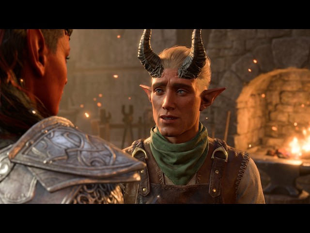 106. #baldursgate3 : Karlach sees Dammon the smith in Baldur's Gate