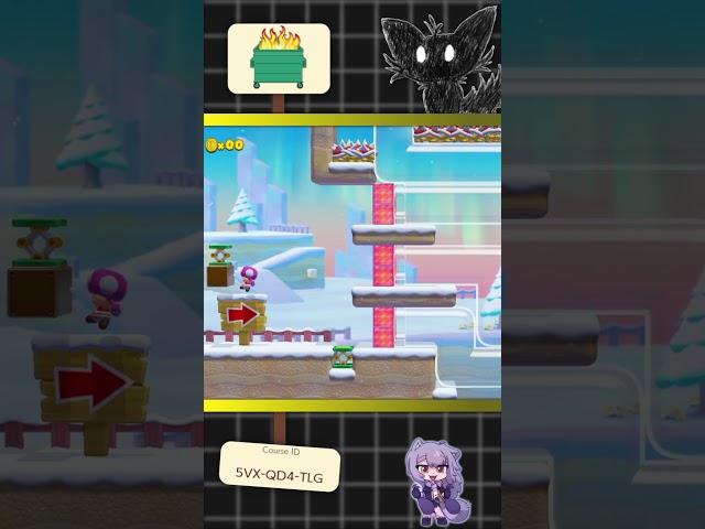 How to beat a pick-a-path level in 2 tries! #supermariomaker2 #smm2 #mario #gaming