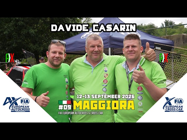 Davide Casarin | Maggiora, ITALY 2026 | FIA EUROPEAN AUTOCROSS & CROSSCAR CHAMPIONSHIPS 2026