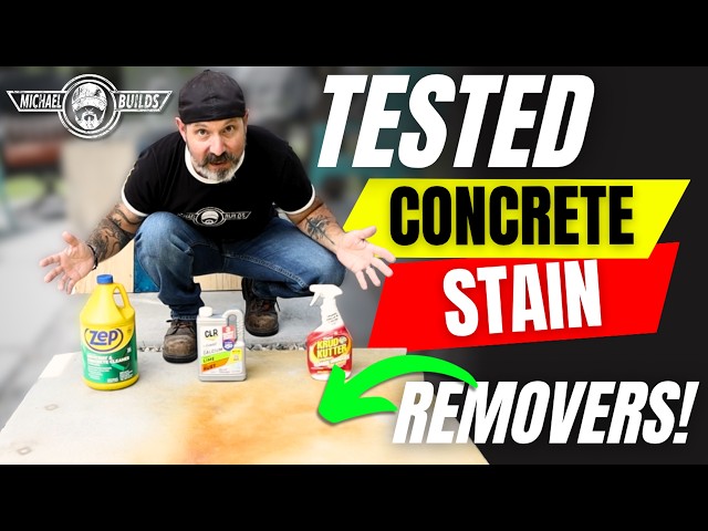 TESTED: Top Cleaners for Concrete Rust Stains