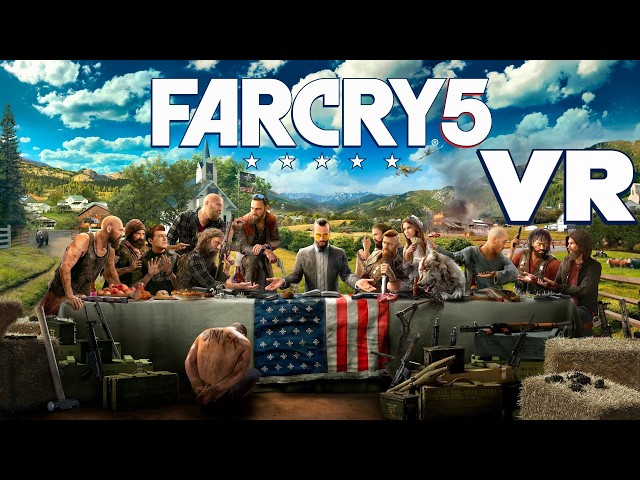 Far Cry 5 VR Performance / New VR Mod (Alpha) with 6DOF Motion Controls / Quest 3 + RTX 4080 Super