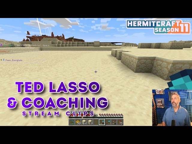 Ted Lasso & Coaching | Stream Clips | Hermitcraft Season 11