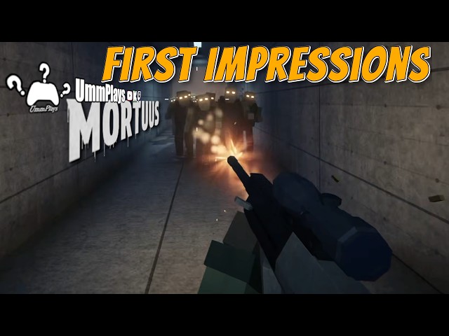 First Impressions of the Newest Wave Based Zombie Survival Roguelike - Mortuus (Demo)