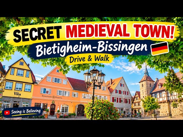 Germany's Hidden Medieval Gem: Bietigheim-Bissingen Drive & Walk