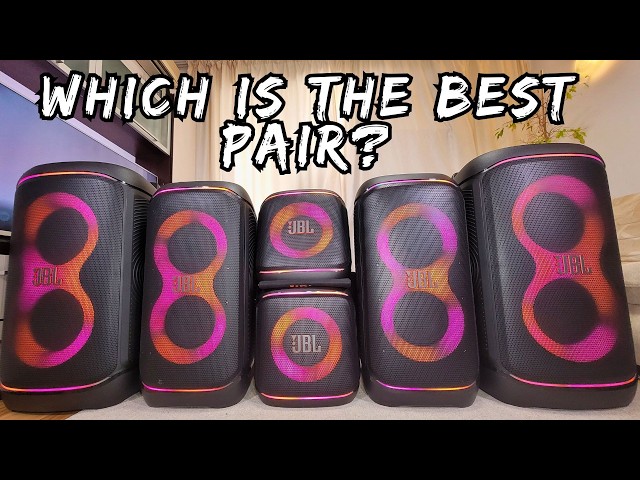 Which is the BEST DUAL JBL Partybox Speakers?