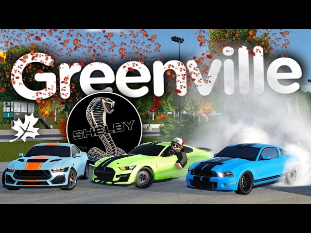 5 SHELBY CARS, Audis, 10th Anniversary, Fall, & More! (Roblox Greenville UPDATE)