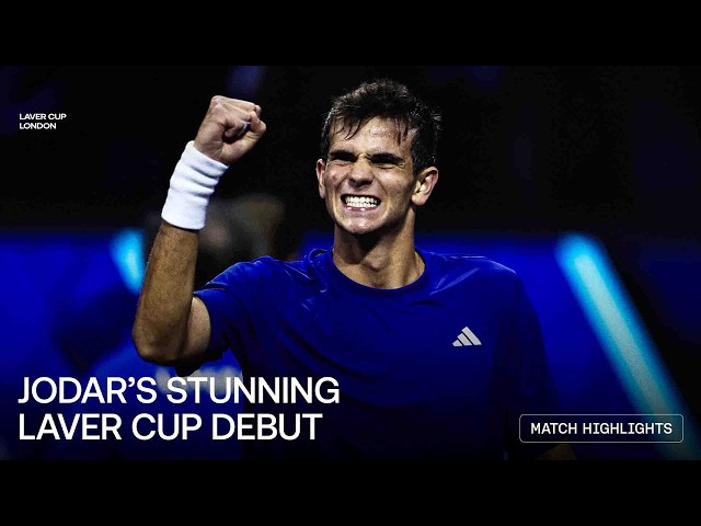 Rafa Jodar vs Alexander Bublik Highlights | Laver Cup 2026 Day 1