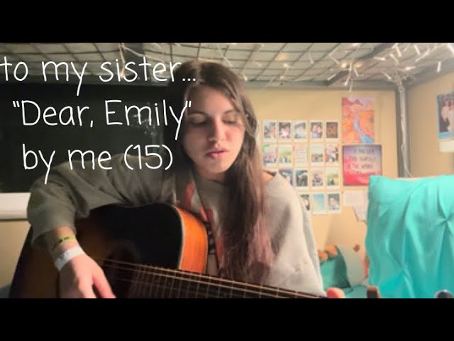 Dear Emily by me (15) #singersongwriter #singer #guitar #music #musician #taylorswift 
