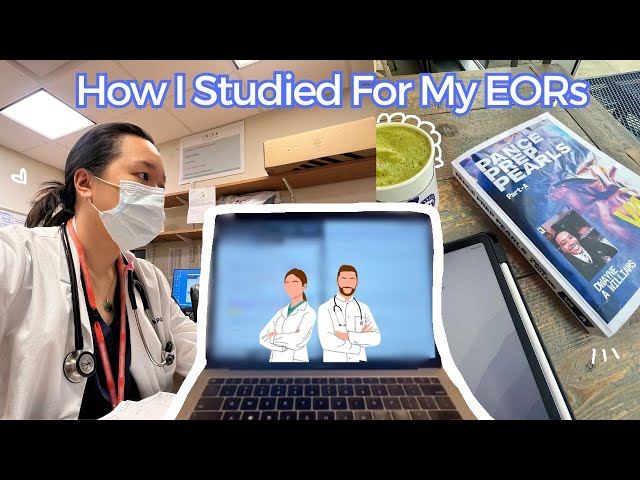 How I Studied For My EOR Exams (PA-S)