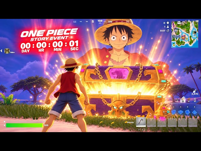 *NEW* FORTNITE ONE PIECE LIVE EVENT!! CHAPTER 7 EVENT, TEASER TRAILER & MORE!