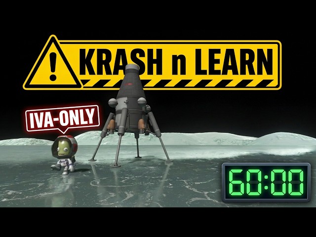 Inside Krash n Learn's hardest 60-minute IVA Minmus landing