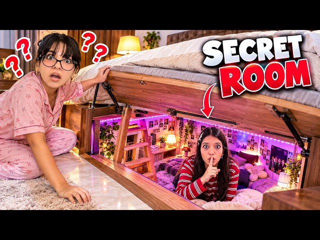I Built a SECRET Room to Hide My Sister! 😱