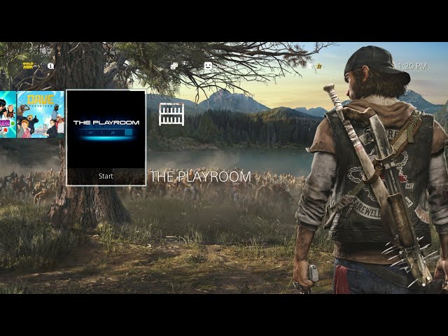 DaysGone Dynamic Theme For PS4 