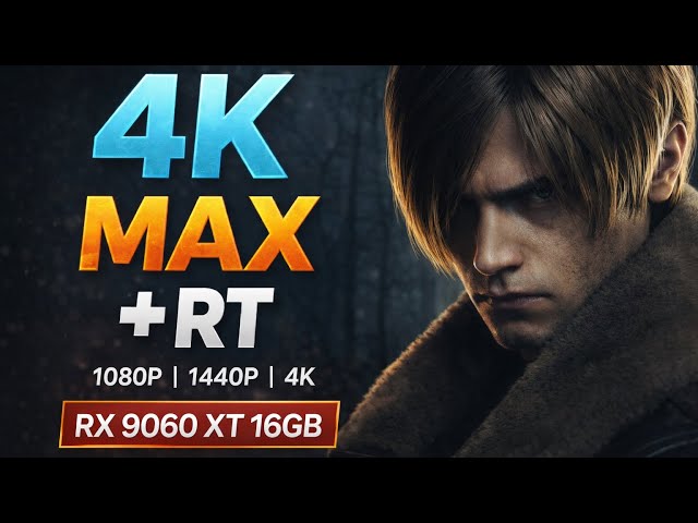 Resident Evil 4 Remake MAX Ray Tracing - Native | 1080p vs 1440p vs 4K