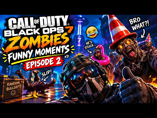 Highest Round EVER? - BO7 Zombies Funny Moments Ep. 2
