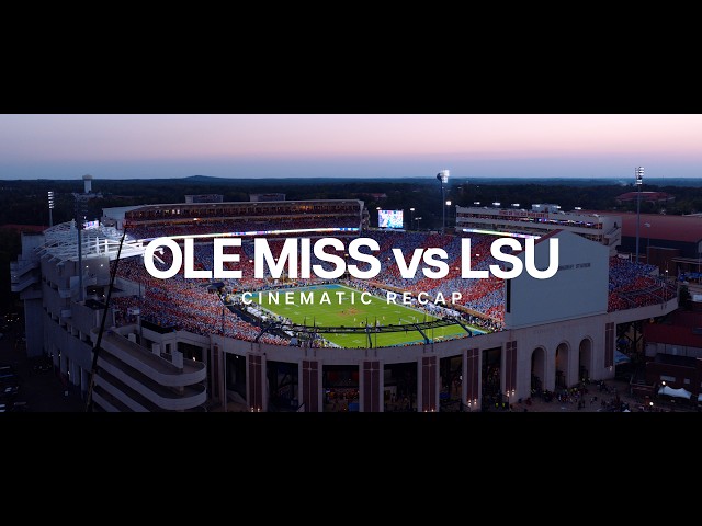 2026 Ole Miss vs LSU: Cinematic Recap