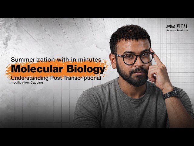 5′ Capping Mechanism Explained | Eukaryotic mRNA Processing | CSIR-NET Life Science