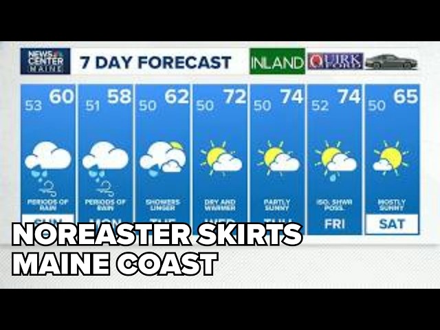 NEWS CENTER Maine Weather Video Forecast