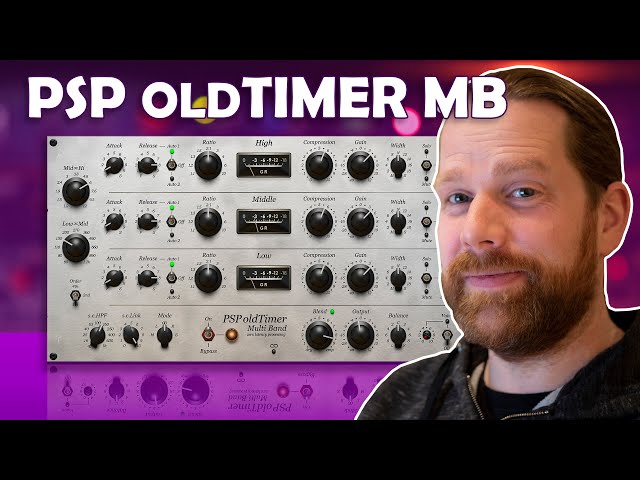 Multiband Tube Vintage Compressor - PSP oldTimerMB Review - Smooth!
