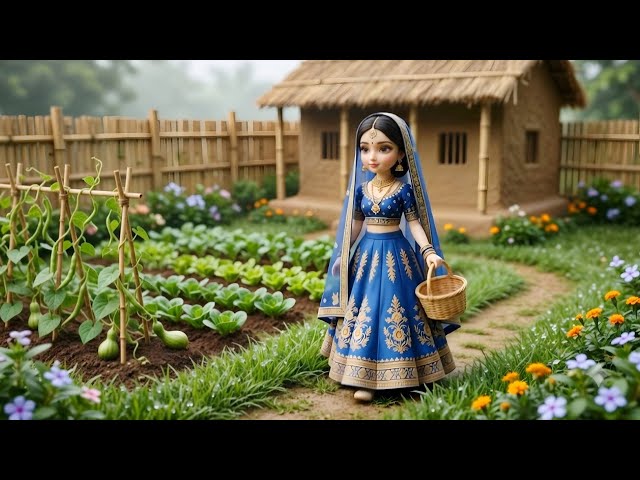 Miniature Doll Maggi Noodles Recipe | Miniature Cooking ASMR | Indian Village Tiny Kitchen