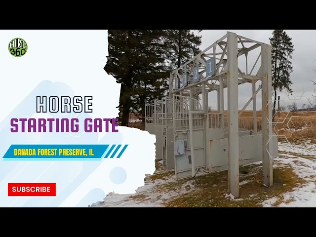 Danada Forest Preserve, IL - Horse Starting Gate (Hike 360° VR Video)