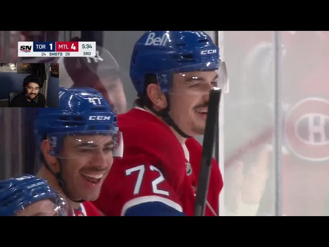 XHEKAJ IS A MENACE | MAPLE LEAFS vs CANADIENS REACTION | NHL Highlights | November 22, 2025