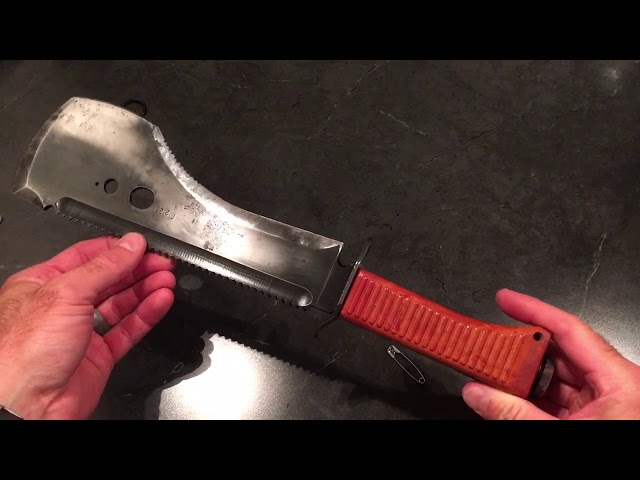 SPETSNAZ MACHETE / UVSR / TAIJA / RUSSIAN SURVIVAL RESCUE TOOL / BAKELITE !!