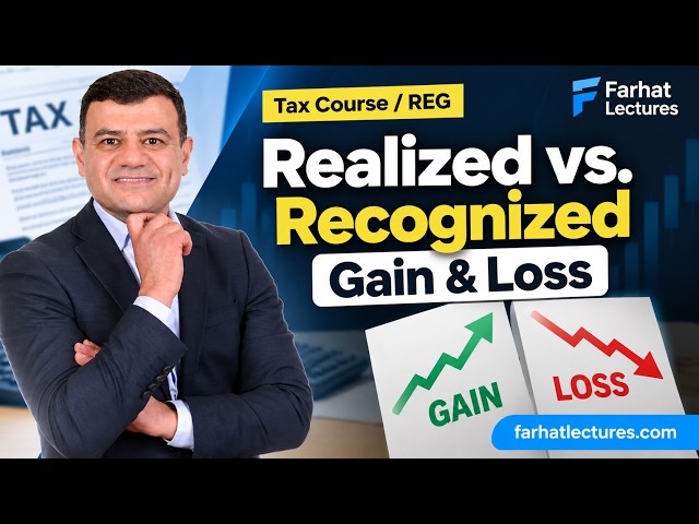 Realized and Recognized Gain/Loss Explained
