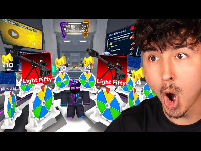 ULTIMATE PRIZE WHEEL UNBOXING in Roblox Rivals!
