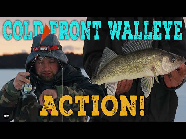 Brutal Cold Front… Hot Walleye Bite! | Firststrike Fishing